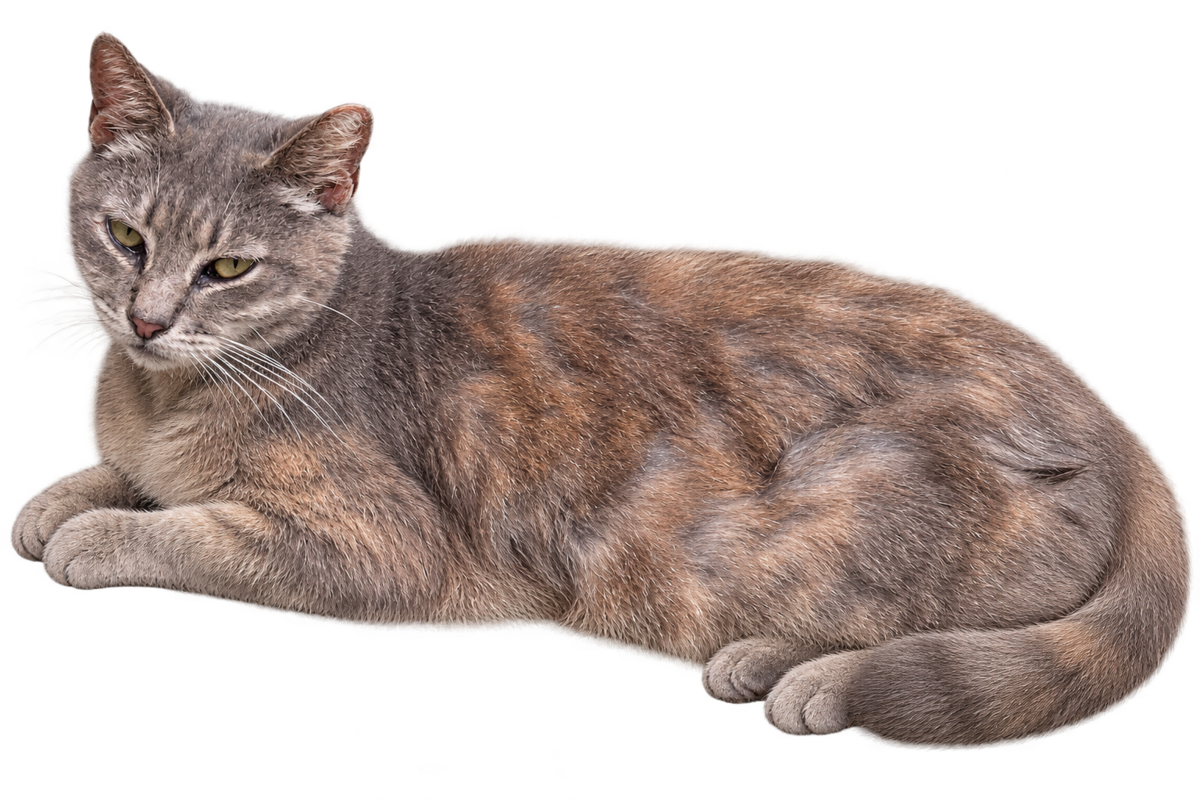 Mama, the cat who inspired Kindred Tails Sanctuary